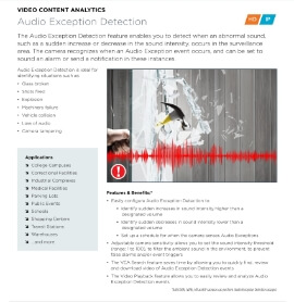 Audio Exception Detection in San Antonio,  TX